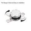 uxcell KSD301 Thermostat 110°C/230°F 10A Normally Closed N.C Adjust Snap