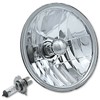 Octane Lighting 7 Inch Crystal Glass/Metal Headlight 60/55 Halogen H4