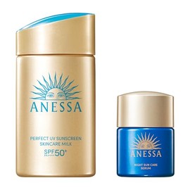 Anessa Perfect UV Skin Care Milk NA Trial Set b Sunscreen UV Set 60mL+12ml