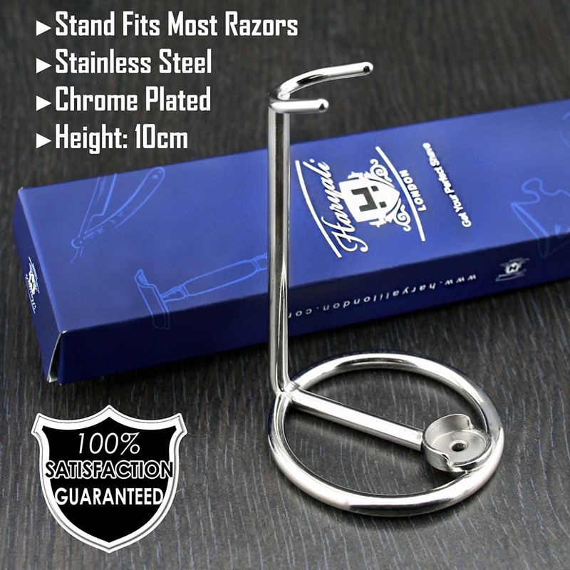 Haryali London 3 Edge Razor with Black Colour on Handle