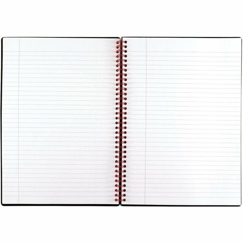 Black n' Red Notebook, Business Journal, 11-3/4" x 8-1/4", 70