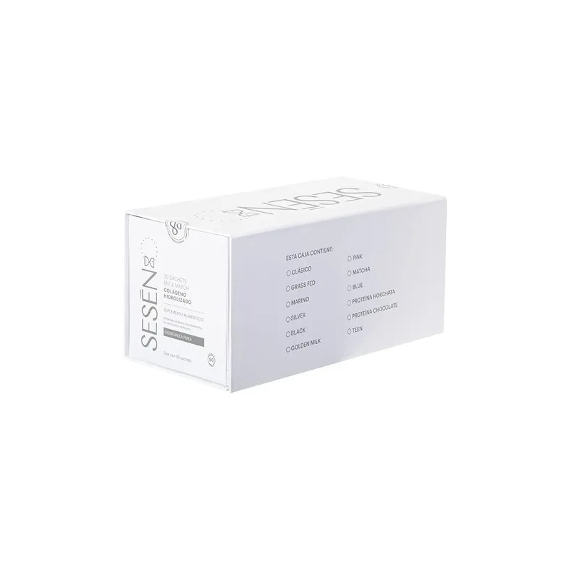 Sesen 30 Sachets Mix & Match Black Colágeno Hidrolizado Sabor