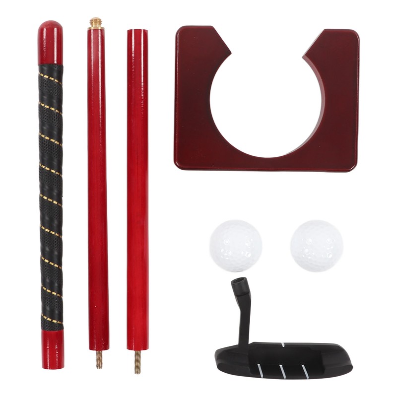 Portable Golf Putting Gift Set 3 Section Golf Putter Practice