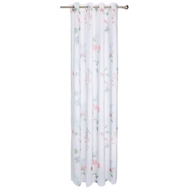 Albani Naomi2 Scarf with 8 Eyelets 245 x 135 cm Polyester White Rose