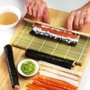 TOSSOW Sushi Making Kit - Includes 2 Sushi Roller Mats,
