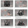EYPINS Security Ground Anchor, Heavy Duty Alloy Steel Anti-Theft Floor