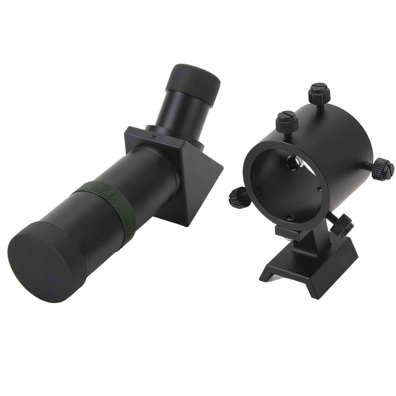 Finder Scope, 6x30 Metal Finder Scope for Astronomical Telescope, 45