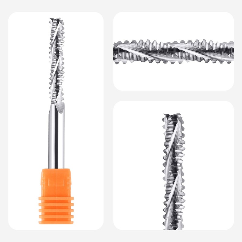 SpeTool Roughing Cutter 6 mm Shank Diameter Solid Carbide Cutter