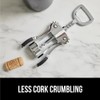 GORILLA GRIP BPA-Free Premium Wine Opener, Heavy Duty Zinc Alloy
