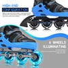 Kuxuan Skates Adjustable Inline Skates for Women Men, Kids Roller