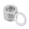 sourcing map 20 Pcs 12mm x 20mm x 0.8mm 304