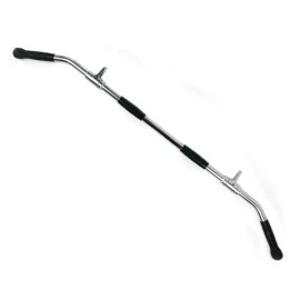 랫풀다운 풀다운 핸들 케이블 플랫바 그립 직선바 일자바 손잡이 [120cm 더블 러그 벤딩 로드(미들 러그 360 회전)] Lat Pulldown Pulldown Handle Cable Flat Bar Grip Straight Bar Handle [120cm Double Lug Bending Rod (Middle Lug 360 Rotation)]