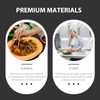 Yardwe Stainless Steel Dish Food Cover, Dome Plate Covers to