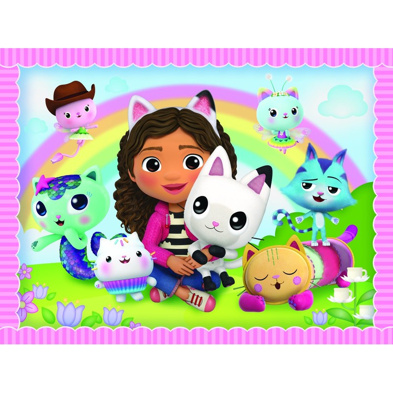 Trefl 93382 Gabi i Koci Domek Children's Puzzle, Multi-Coloured
