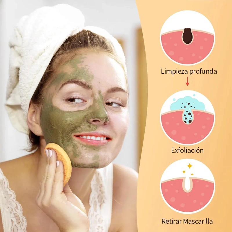 Toallitas Exfoliantes Tudomro Doble Cara 10 Piezas