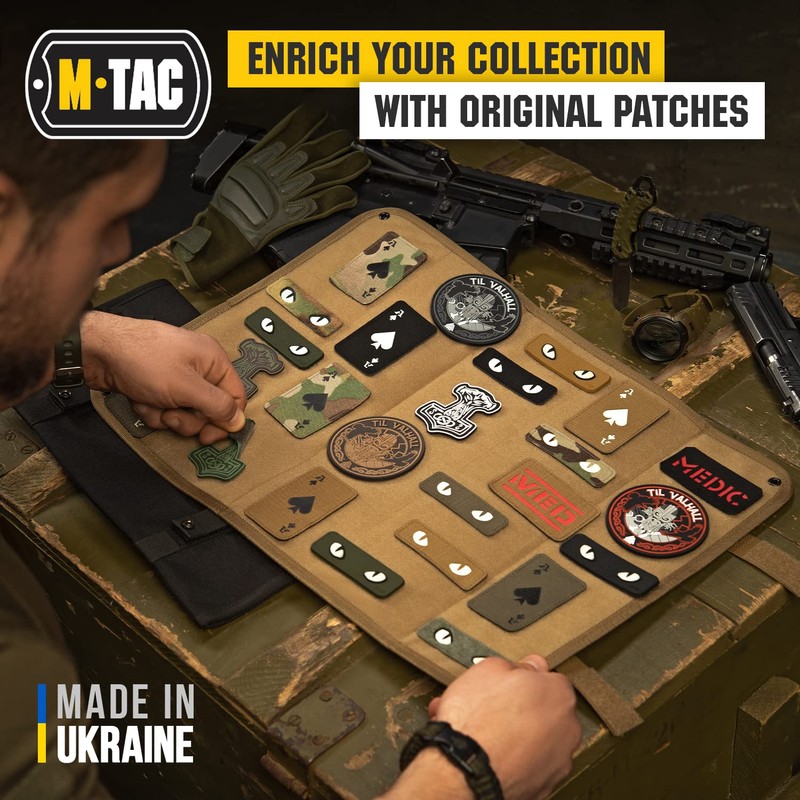 M-Tac Cat Eyes Soft Patch - Tactical Morale Patch for