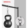 TIMULTI Round Shape Carabiner Key Holder, Stylish, Titanium, Lightweight, Small,