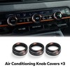 Polodunn for 2023-2025 Honda Pilot Accessories, 5pcs Aluminum Alloy Knob