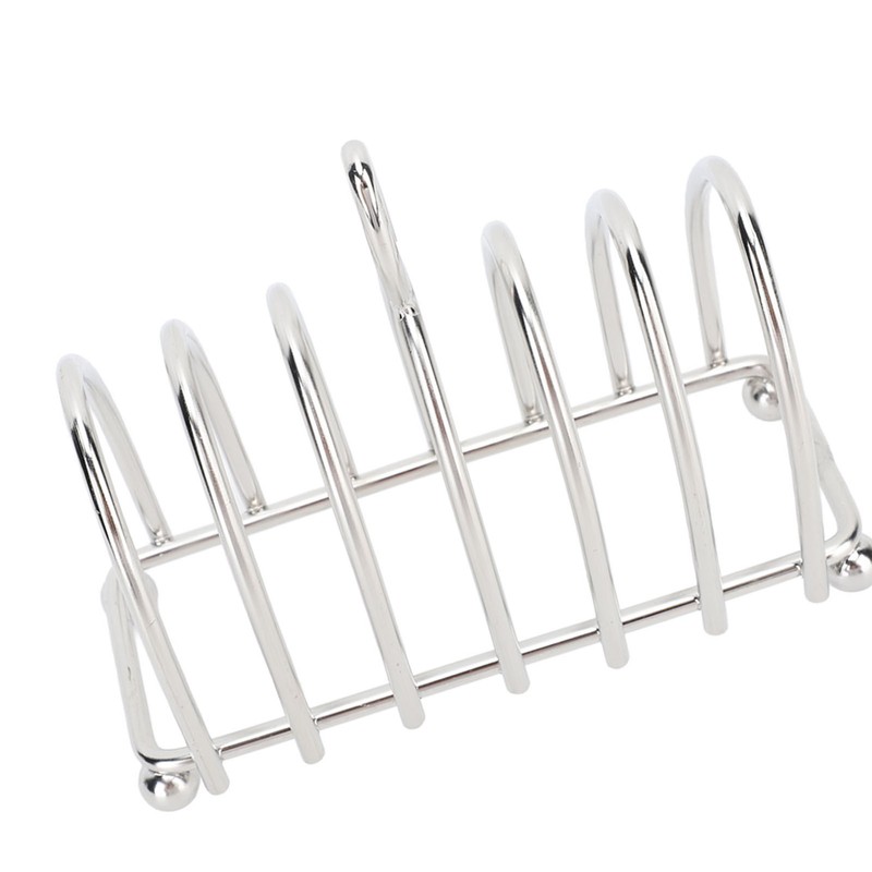 Stainless Steel Toast Rack Easy To Clean Vintage Rustproof Toast