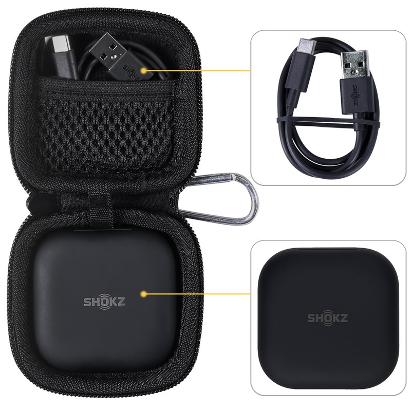 co2CREA Aufbewahrungstasche für Shokz OpenFit Open Ear True Wireless Bluetooth