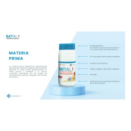 Satial F Controlador De Carbohidratos Para Alimentos 50g Sabor Sin Sabor