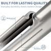 Adhesive Towel Hooks for Bathrooms 4 Pack Brushed Nickel Stainless
