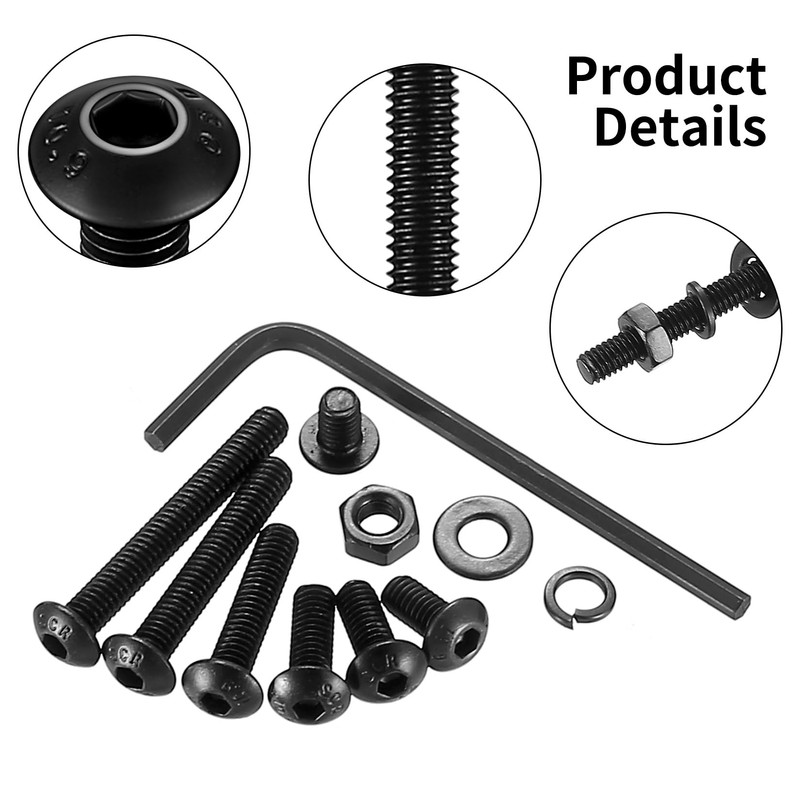 760 Piece M4 Screws Set, Allen Screws Nuts Set, Pan
