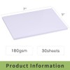 LUNARM 30 Sheets Photo Paper, 5"x7" Glossy Paper Photo for