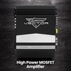 Lanzar Jovial 2 Channel Car Stereo Amplifier - 36W High