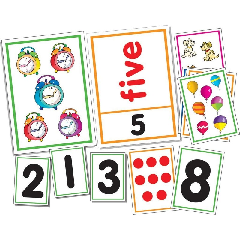 Creative Educational Pre-School Number Flash Cards