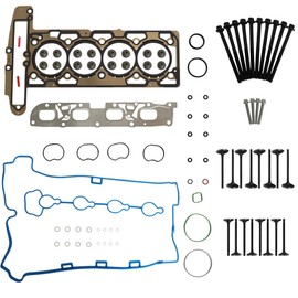 2.4 Ecotec Head Gasket Kit w/Bolts & Valves Fit for GM Chevy Buick 11-17