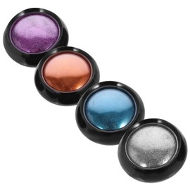 OATIPHO 4pcs Nail Art Glitter Makeup Glitter Decors for Stunning Manicure Shimmering Fingernail Powder Eye Catching Nail Ornaments for Unique Styles