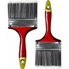 JKG® 4 Pack Paint Brush Set - 2 x 3"