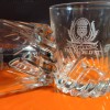 THE GLENLIVET GLENLIVET Scotch Whisky 1824 THISTLE Rocks Glasses FRANCE