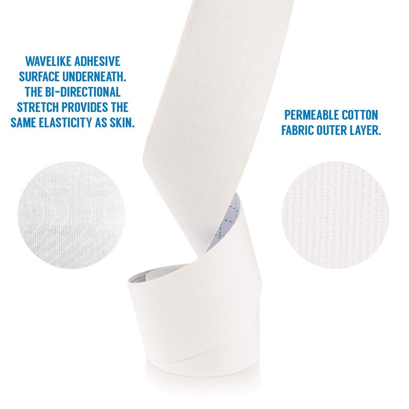 Proworks Kinesiology Tape | 5m Roll of Elastic Muscle Support