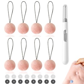 Futon Clips, Bed Sheet Clips, Anti-Slip, 8 Pairs, Cute, Duvet Fixer, Needles, Line Hooks, Blanket, Bed Sheet Holder, For Fixing Comforters, Easy Installation (1 White Hook and 8 Pink Fixers)