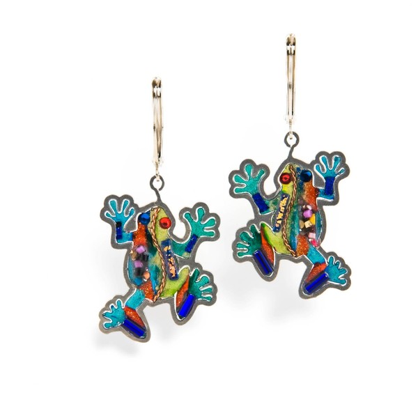 Seeka Tropical Tree Frog Earrings - E0842