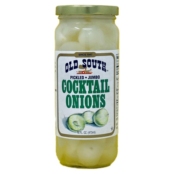 Old South Pickled Jumbo Cocktail Onions - 16 oz