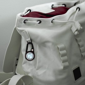 Ibohevo Clip on Watch with Compass Multi-Function Digital Carabiner Watch Backpack Fob Belt Women Men 3ATM Waterproof