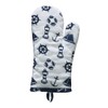 Sea-Club Oven Glove - Maritime Kitchen Cotton Blue/White Maritime Decoration