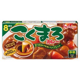 House Foods Kokumaro Curry, Medium Spicy, 4.9 oz (140 g) x 10 Packs