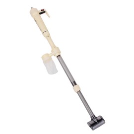 Gravel Vacuum,Aquarium Gravel Cleaner,Fish Vacuum Ggravel Cleaner,Aquarium Gravel Filter Cleaner, Fish Pump Cleaner EasTwo Suction Pipe Sizes Cleaning for Aquariums