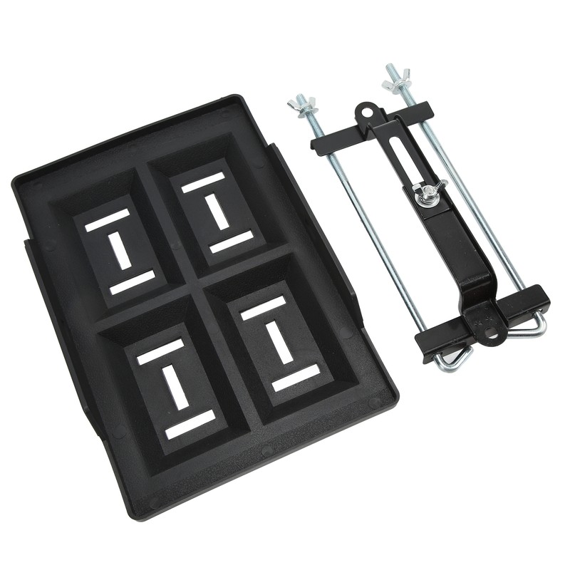 Heavy Duty Car Boat Battery Holder Hold Down Tray with