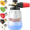 Bravex Car Snow Foam Washer Gun High Pressure Garden Wash