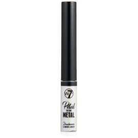 W7 Petal Toe Metal Liquid Eyeliner No. 4 Banging Blue Star 0.2 fl oz (5 ml)