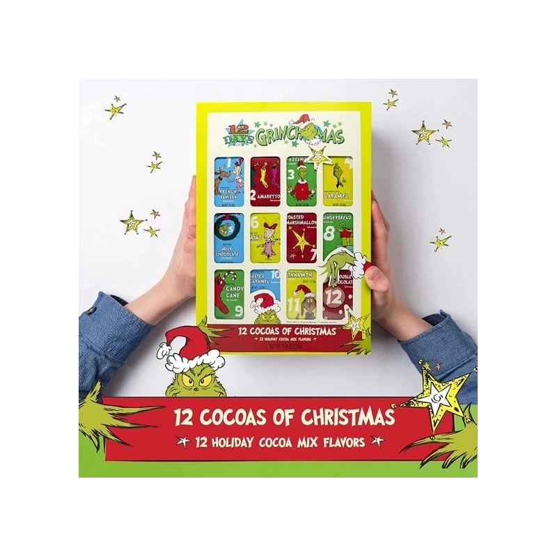 Ten Acres Dr Seuss The Grinch Hot Chocolate Mix Gift