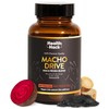 Multivitamínico Hombre Maca Negra Roja Ginseng Zinc Cápsulas Health Hack