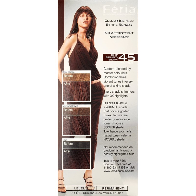b'Loreal Feria # 45 French Roast Size: KIT'
