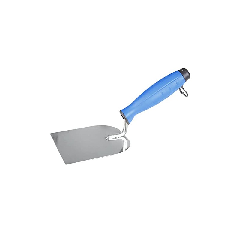 Toolty Stainless Steel Stucco Trowel, Wall Putty Trowel - 120mm