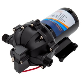 Ceelpeopar 12 Volt Sprayer Pump, Soft Wash Pump, 5.5GPM 60PSI, 10 Amps, Chemical and Corrosion Resistant, Compatible with Roundup, Pressure Switch and Self-Priming for Agricultural Spraying